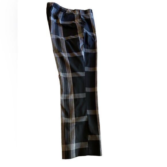 NWOT Black and White Plaid Belle Vere Pants - Picture 3 of 9